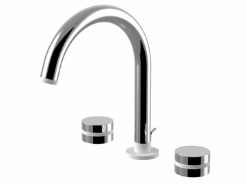 MYRING - FMR0112A - 3 hole countertop washbasin tap with adjustable spout by Rubinetteria Giulini - view 3